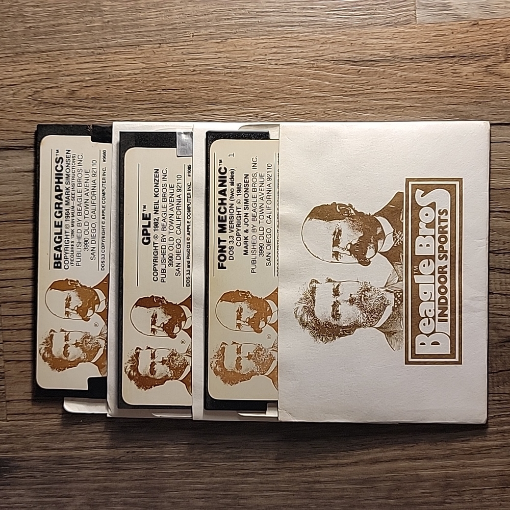 GPLE, Font Mechanic & Beagle Graphics Beagle Brothers Software